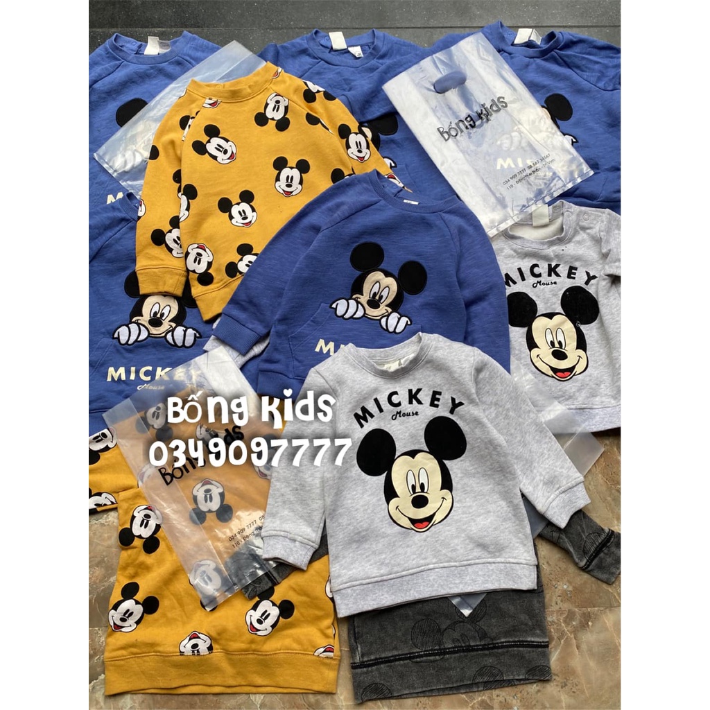 Áo Nỉ Bé trai Mickey HaM(cắt tag)