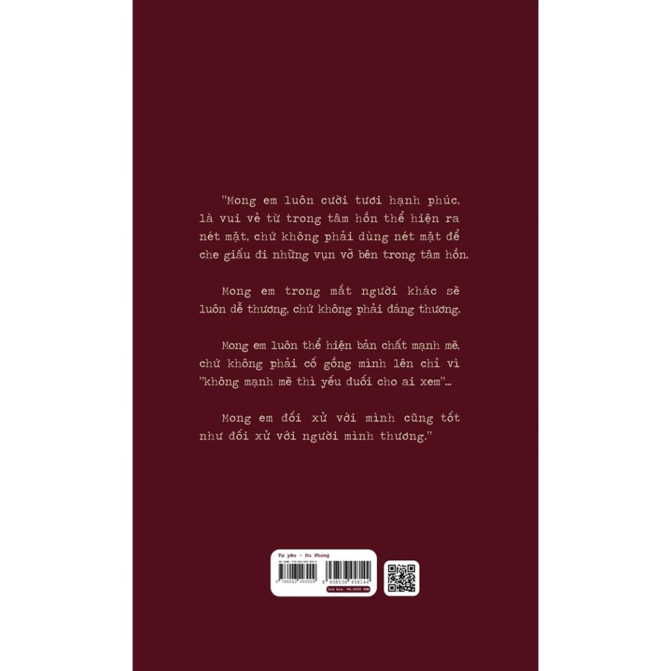 Sách Tự Yêu - Carobooks - Bản Quyền