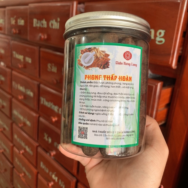 Phong Thấp Hoàn - Viên hoàn xương khớp - Đông Y Chấn Hưng Long