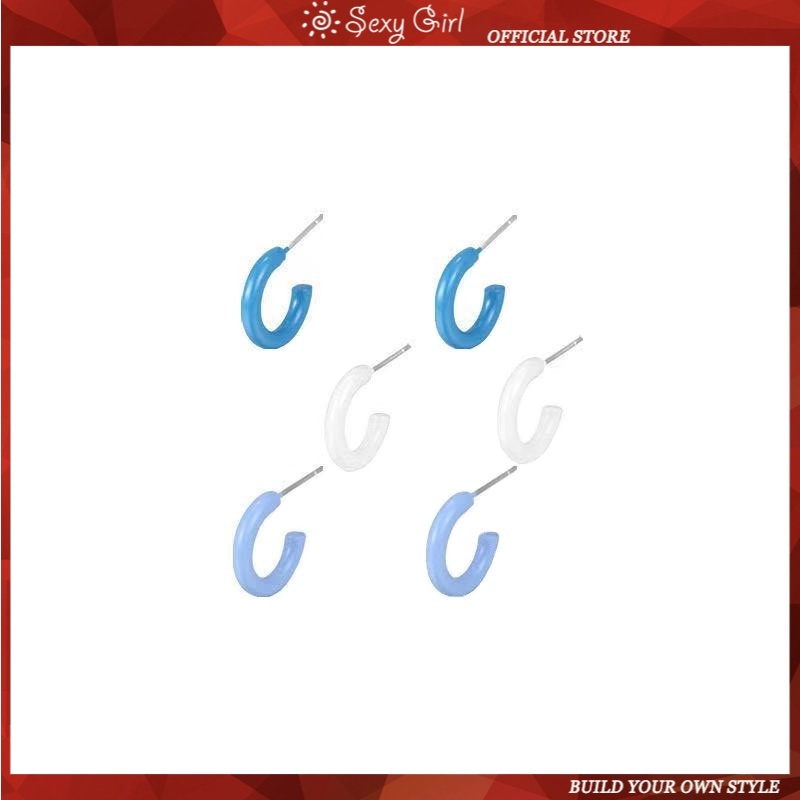 Bông Tai Thời Trang Mùa Hè Hàn Quốc Đơn Giản Chất Lượng Cao Quyến Rũ Cho Nữ