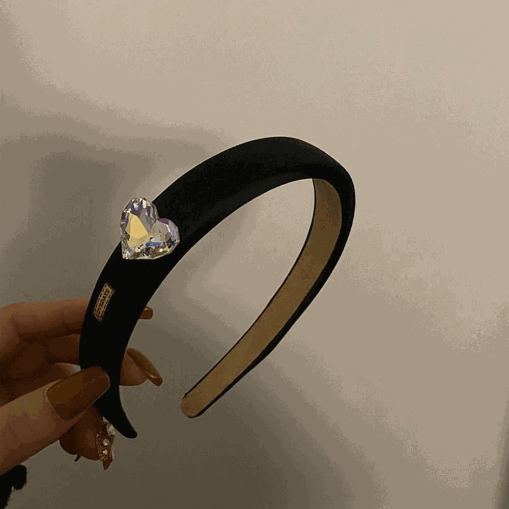 Băng Đô Cài Tóc Hình Trái Tim Phong Cách Vintage 26Ede