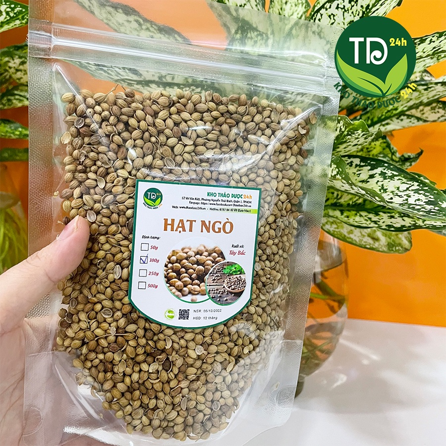 Hạt ngò, hạt mùi gia vị nấu ăn | Kho thảo dược 24h