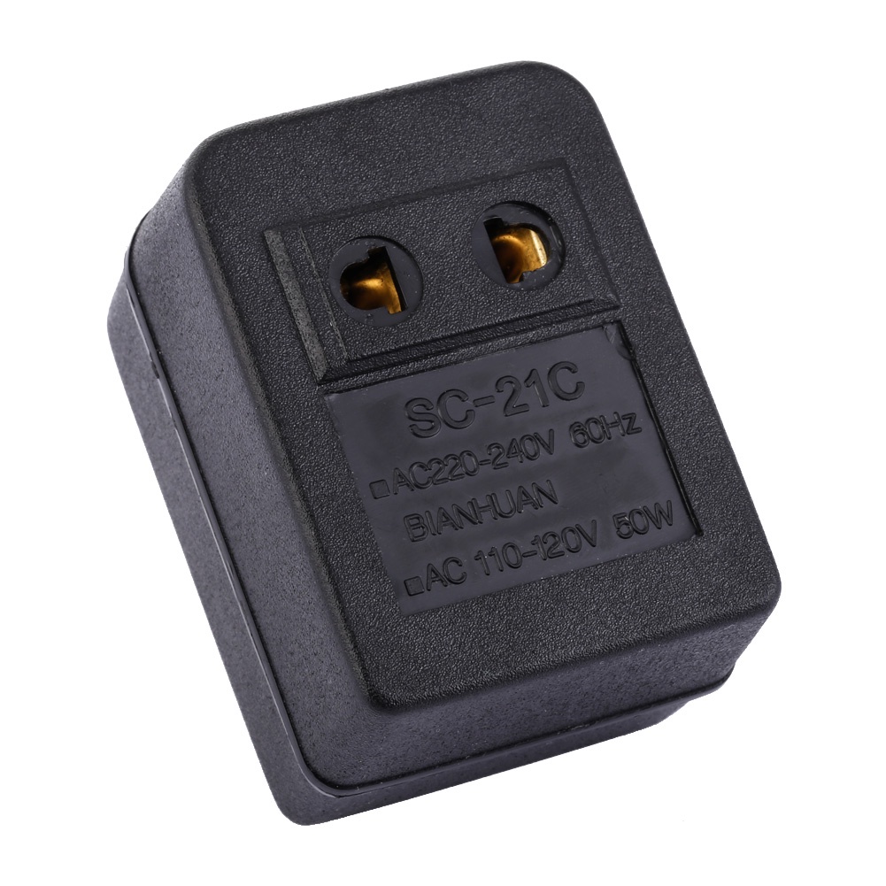 (MớI) Đầu ChuyểN NguồN ĐiệN 50W US AC 220V Sang 110V