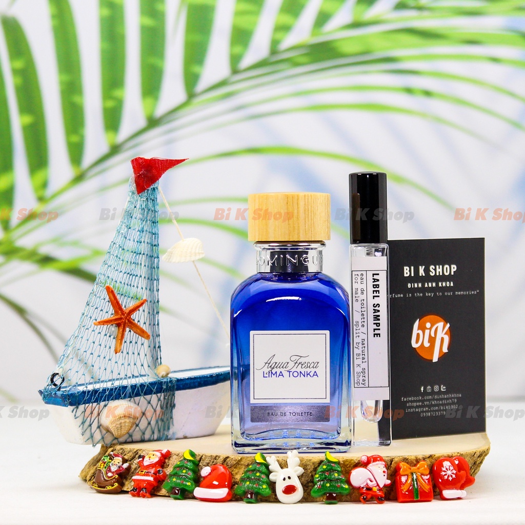 Bi K Shop - Nước hoa nam Agua Fresca Lima Tonka - Adolfo Dominguez