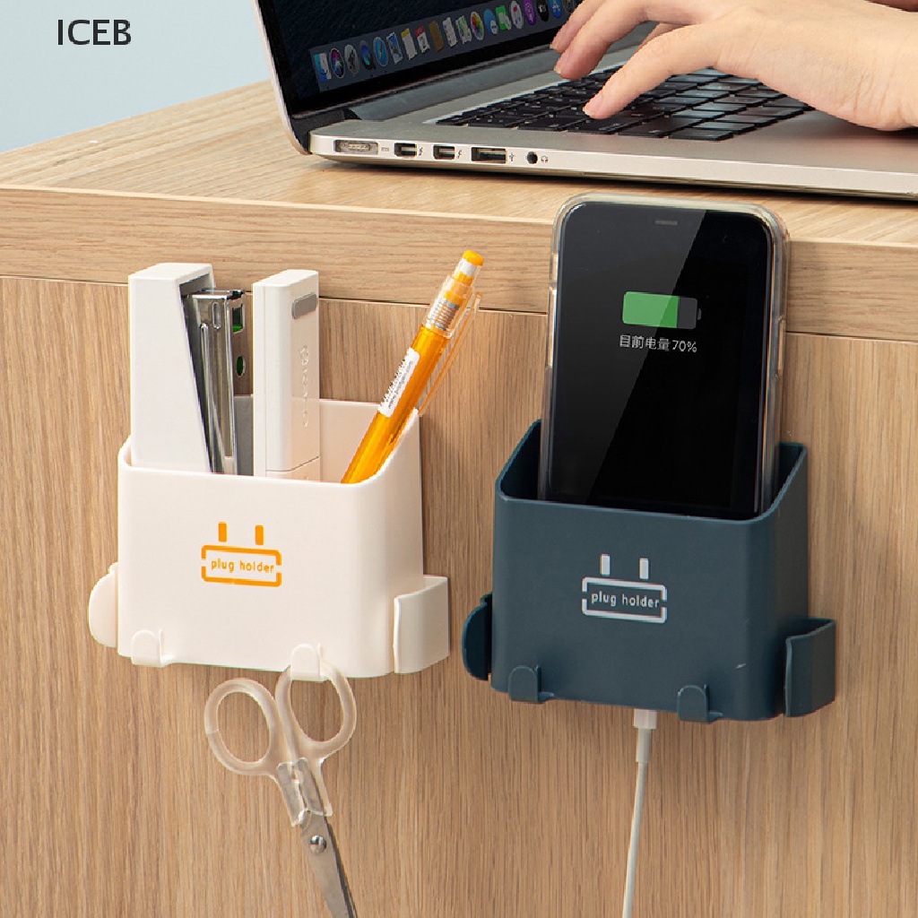 Giá Đỡ Điện Thoại / Điều Khiển Từ Xa / Cắm Sạc Gắn Tường Không Cần Đục Lỗ my