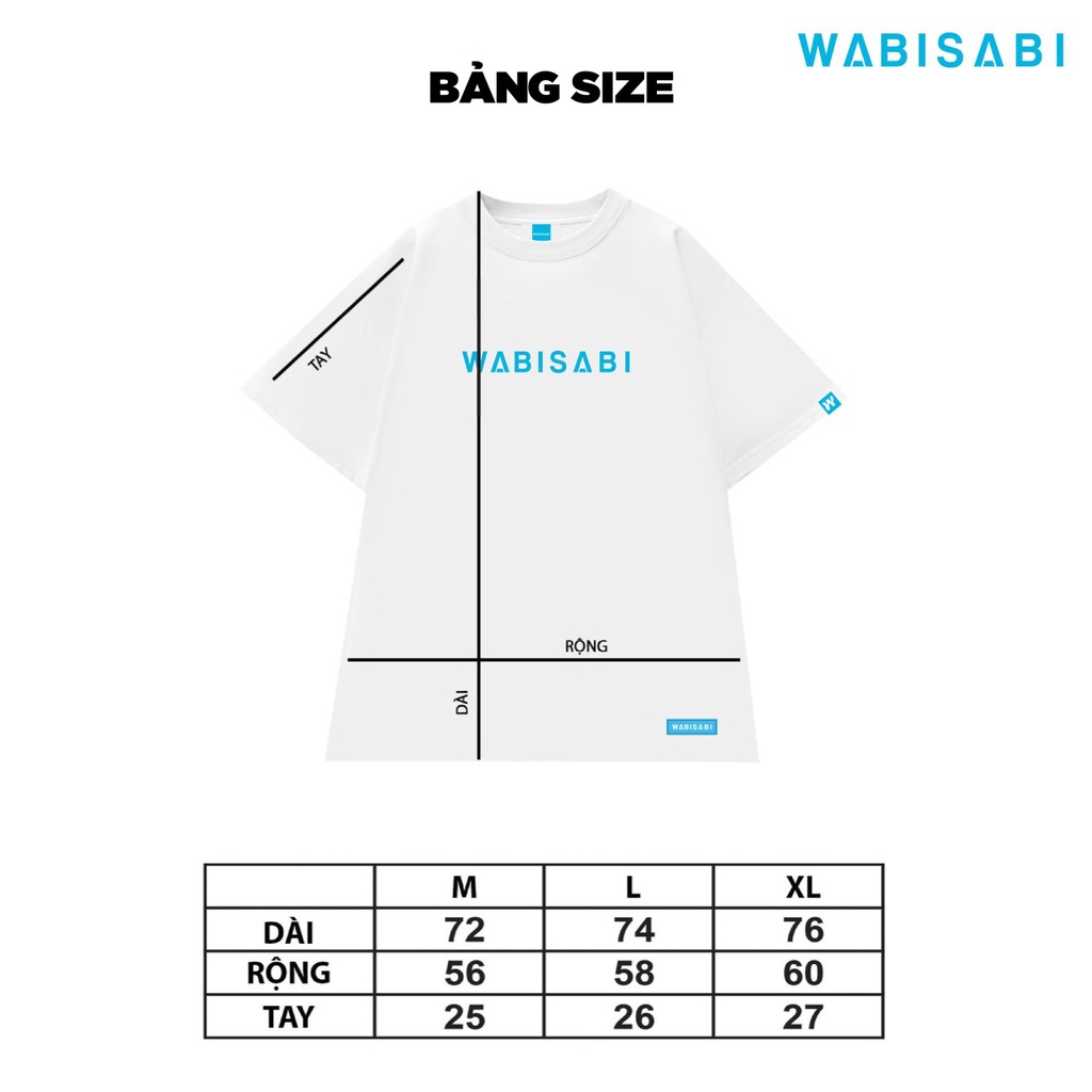 Áo thun form rộng Wabisabi- VA.02