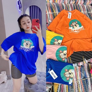 Đồ bộ nữ quần ngố đồ mặc nhà,đồ bộ gấu,bộ đi chơi,đồ ngủ nữ,đồ bộ ngủ mặc nhà, đồ bộ ngố, đồ thun mặc nhà