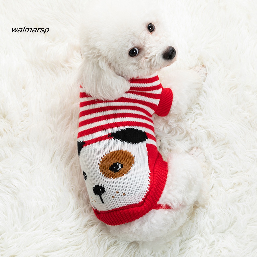 Áo Sweater Dệt Kim Mềm Mại Thoải Mái In Họa Tiết Hoạt Hình Cho Thú Cưng