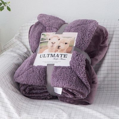 Chăn lông cừu Ultimate 2 lớp siêu mềm mại rất an toàn cho trẻ nhỏ