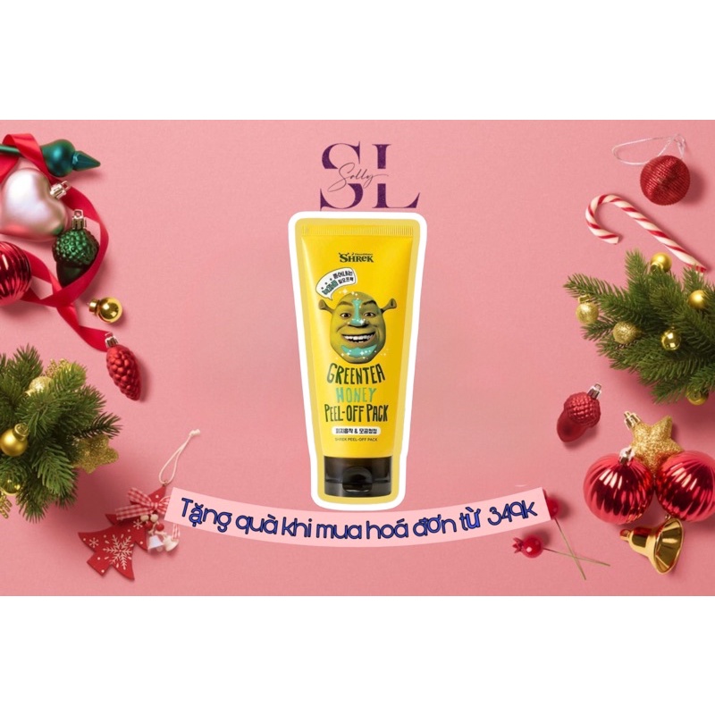 💧 MẶT NẠ LỘT 𝐒𝐇𝐑𝐄𝐊 𝐆𝐑𝐄𝐄𝐍𝐓𝐄𝐀 𝐇𝐎𝐍𝐄𝐘 𝐏𝐄𝐄𝐋-𝐎𝐅𝐅 𝐏𝐀𝐂𝐊 💧