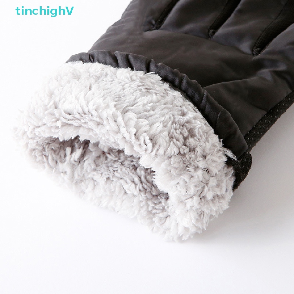 1 Đôi Găng Tay Trượt Tuyết / Xe Máy Giữ Ấm Mùa Đông Cho Nam