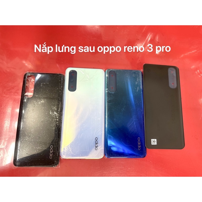 nắp lưng sau oppo reno 3 pro/vỏ sau oppo Reno 3 pro