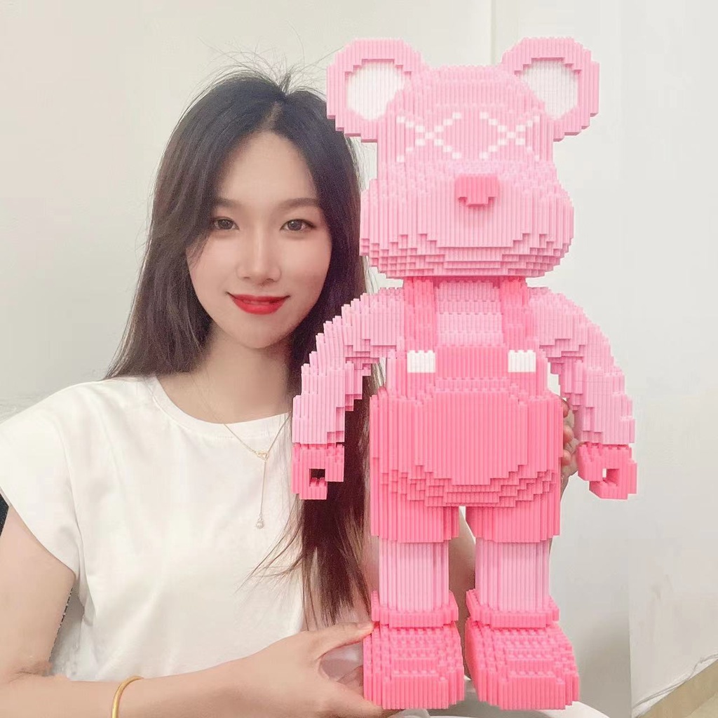 Bộ Xếp Hình lắp ráp 3d Gấu Bearbrick Big Size Siêu Hot