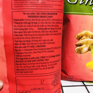 KẸO GỪNG GINGERBON 125g