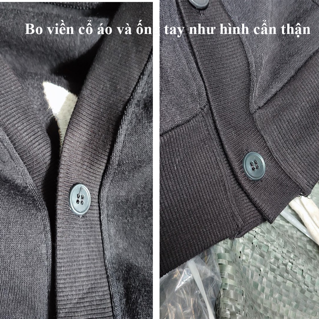 Áo Cardigan Nữ NY, Áo Khoác Nỉ Nữ Chữ Thêu Siêu Xinh