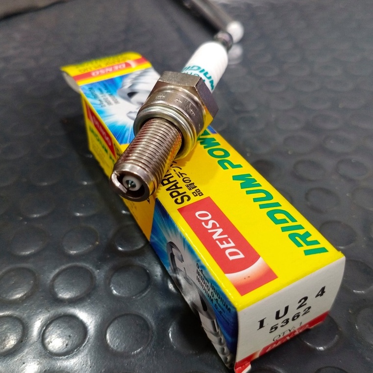 Bugi Denso IU24 Exciter, Raider, FX125, Piaggio Liberty, Vespa LX, SHVN