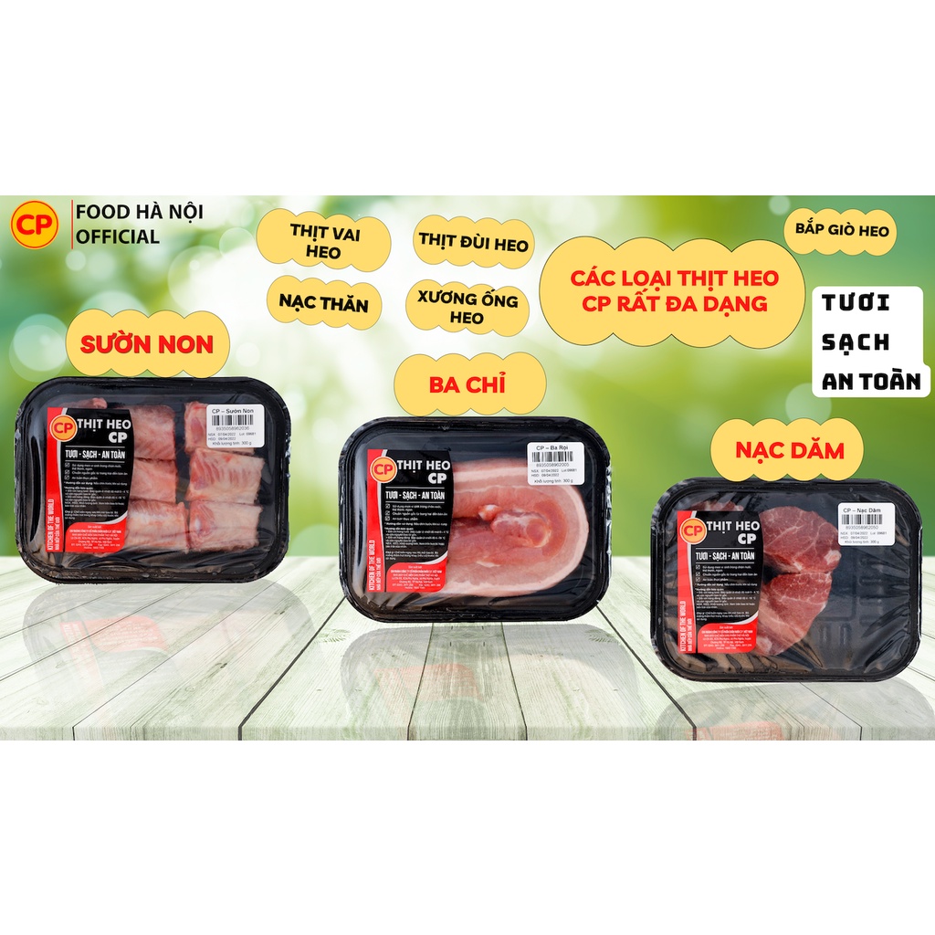Chân giò heo thui sẵn 500g - thịt lợn cp tươi sạch