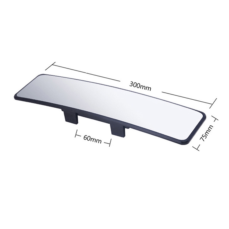 Gương Chiếu Hậu Góc Rộng Chống Chói Màu Xanh Dương Thông Dụng Cho Xe Hơi