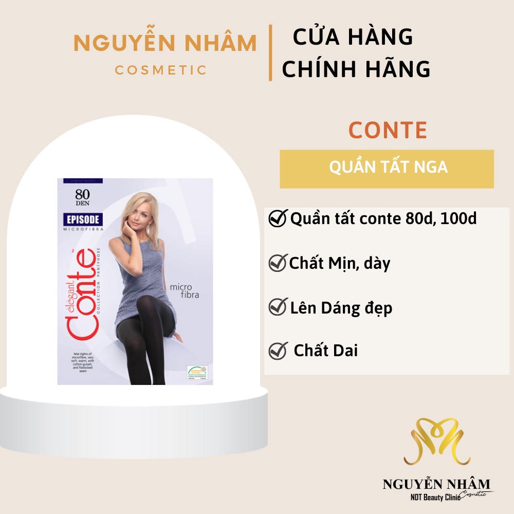 QUẦN TẤT Nga CONTE 80Den, 100Den, 150Den
