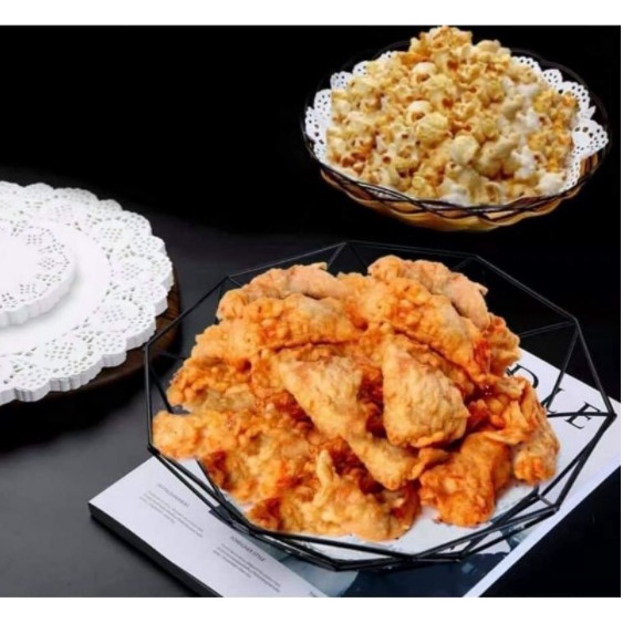 Set 100 tờ Giấy lót ren trang trí