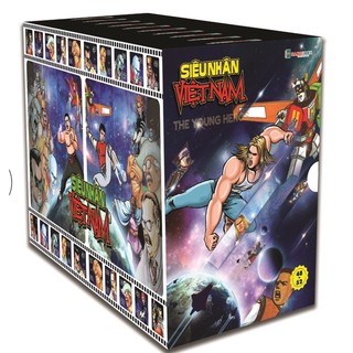 Siêu nhân Việt nam-Combo gồm 7 boxset các tập từ 1-37