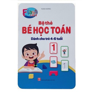 Bộ 42 Thẻ Bé Học Toán Cho bé từ 4-6 tuổi