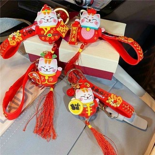 Móc treo mèo thần tài