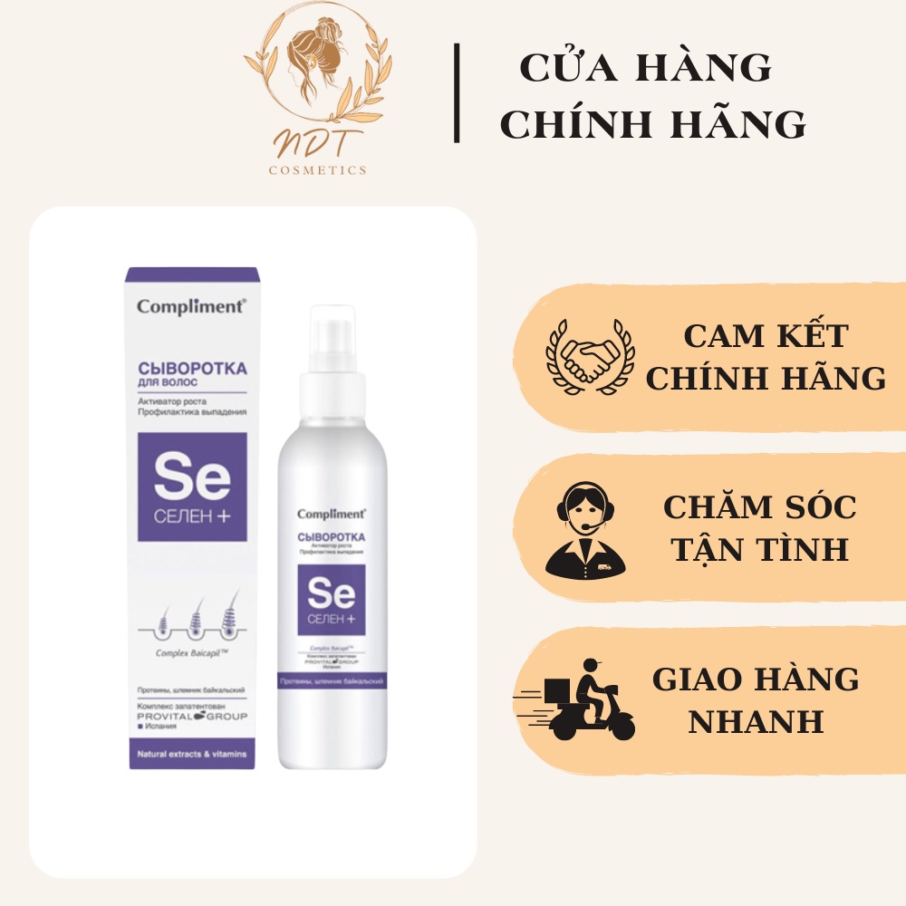 Xịt kích thích siêu mọc tóc COMPLIMENT SE SELENT+
