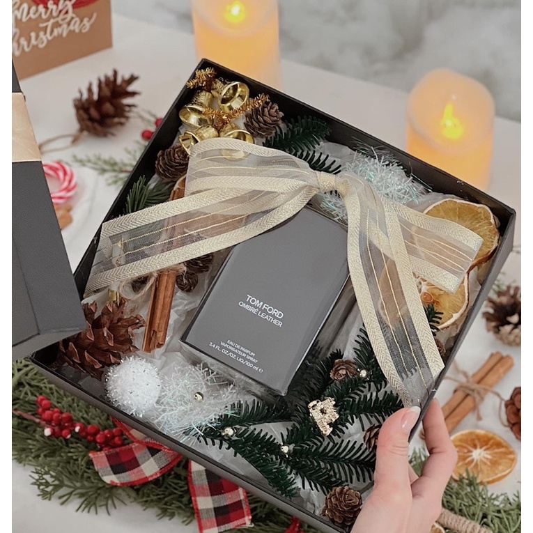 Nước Hoa Unisex TomFord Ombré Leather bản Fullseal 100ml | PiuPiu Authentic