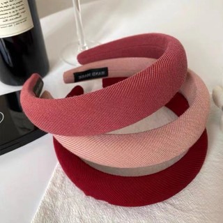 Bờm cài tóc băng đô tone đỏ đón Tết