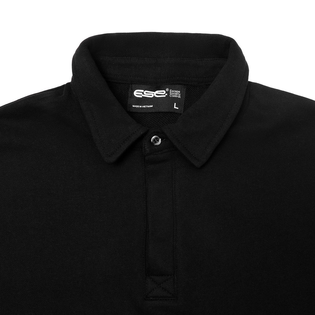 Áo Polo Escape into Spring_ Off White/Black