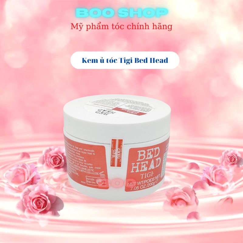 Kem Hấp ủ tóc TIGI màu đỏ Bed Head Treatment Mask 200ml