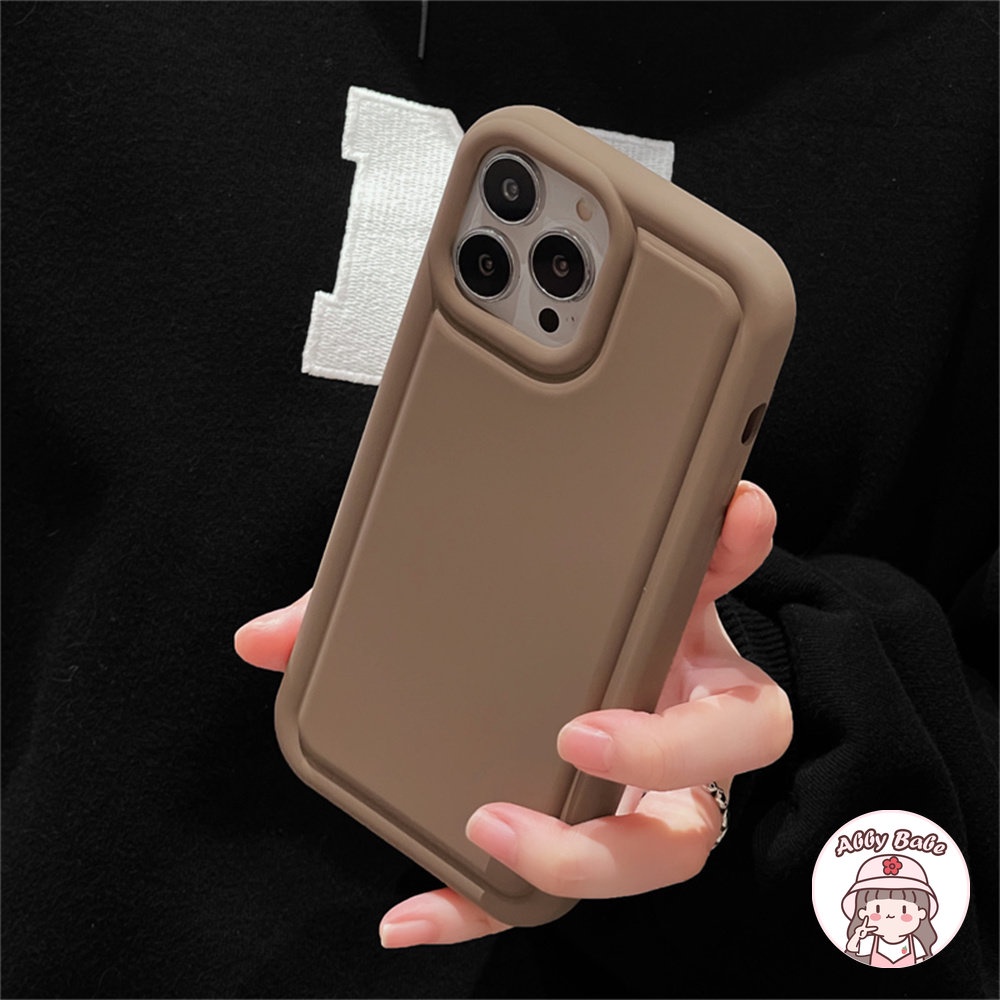 Ốp Điện Thoại Silicon TPU Mềm Nhám Màu Đen Đơn Giản Chống Va Đập Cho IPhone 14 Pro Max 11 7Plus 13 12 11 Pro Max X XS XR