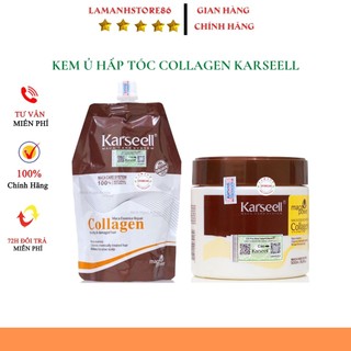 Ủ tóc hấp phục hồi tóc kem hấp hấp tóc colagen karseell túi 500ml – hũ 500ml hàng chính hãng