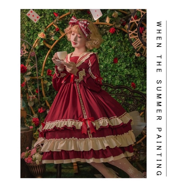 Đầm / Váy Lolita "Miss Betty" OP brand Eieyomi