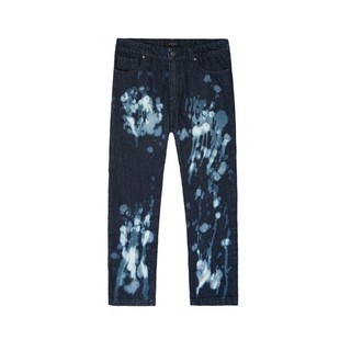 Quần Jean Amand Blue Bleached Jeans