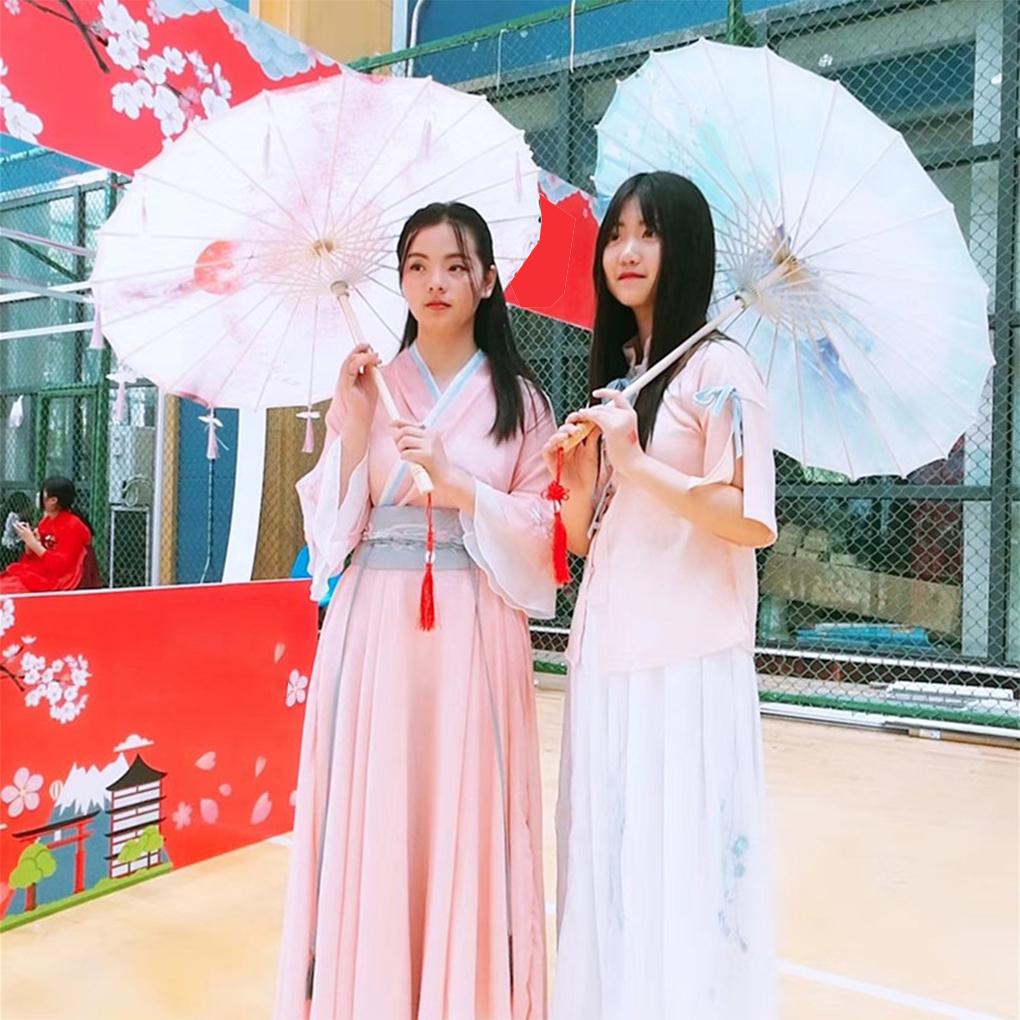 Dù Vải Lụa Dầu Phong Cách Trung Hoa Truyền Thống Làm Đạo Cụ Chụp Ảnh Cho Nữ