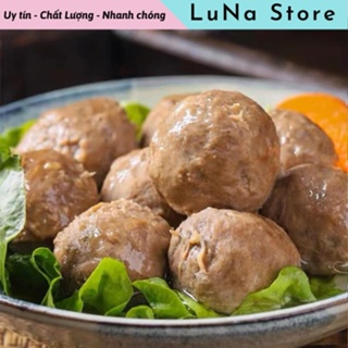 Bò viên gân chất lượng nhúng thả lẩu siêu ngon khay 500g- LuNa Store