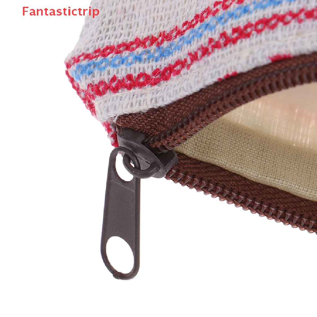 Ví Đựng Tiền Xu / Thẻ Mini In Họa Tiết Đơn Giản Cho Nam Nữ Mới