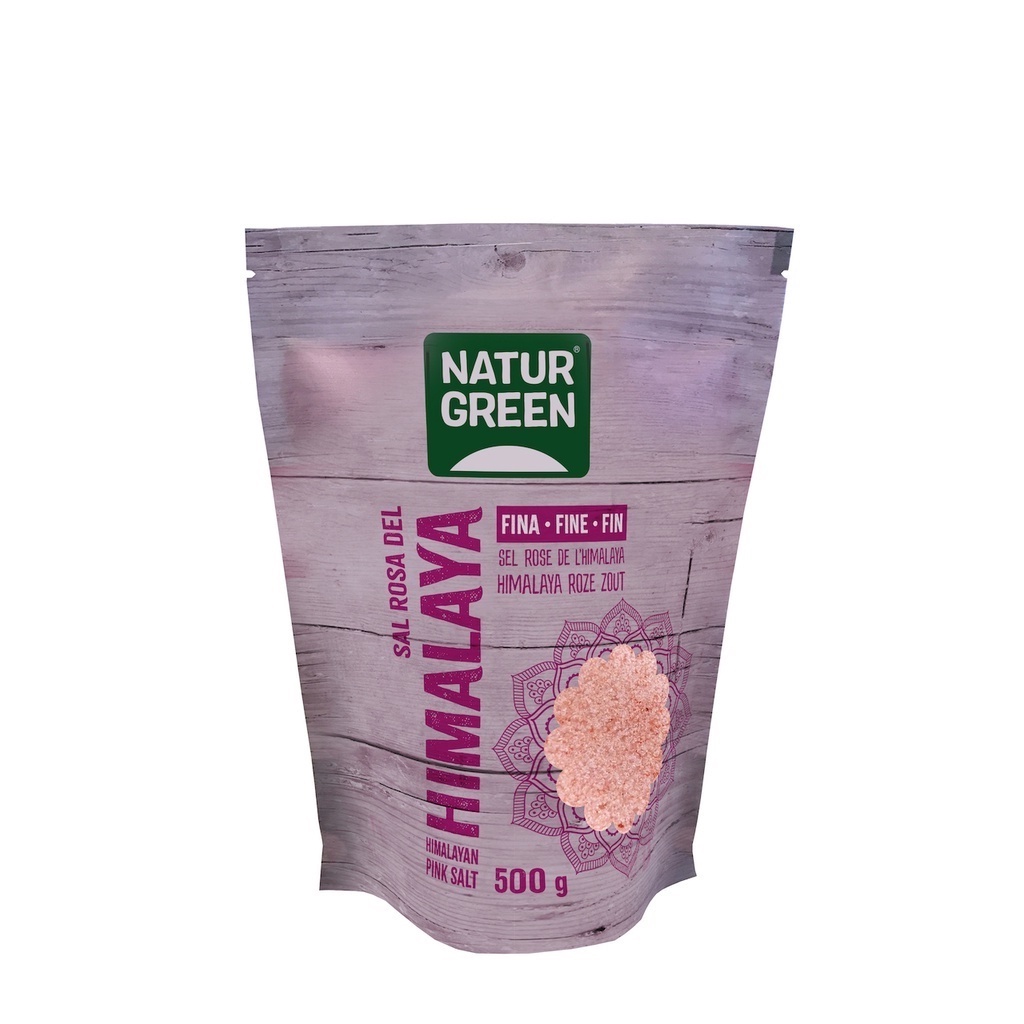 Muối Hồng Himalaya Pink Salt NaturGreen 500g