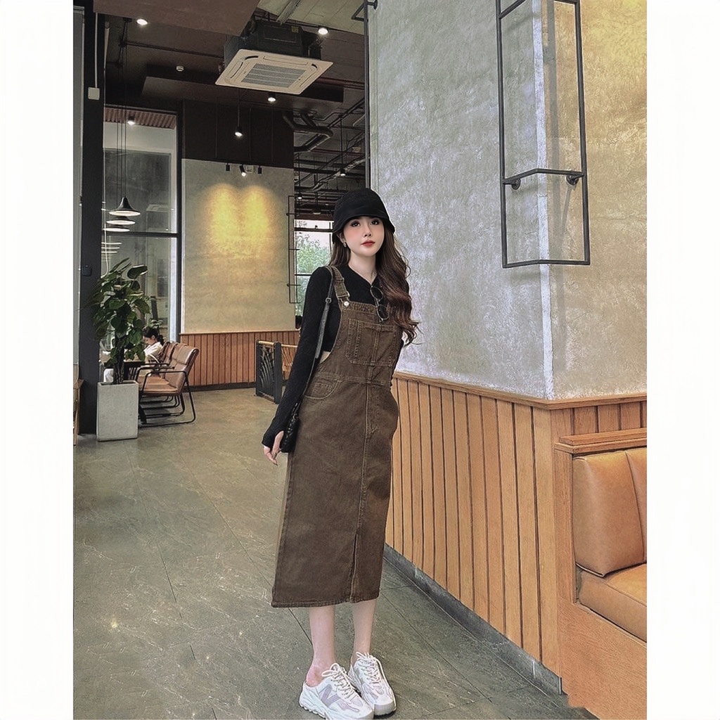 VÁY BÒ NÂU Jullie.De' Clothing