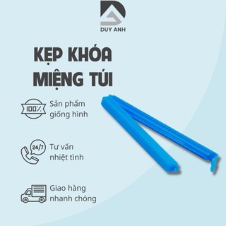Kẹp Miệng Túi Bảo Quản Thực Phẩm Thức Ăn, Kẹp Khóa Miệng Túi Đựng Bảo Quản Thực Phẩm Nhiều Màu (KMT01)