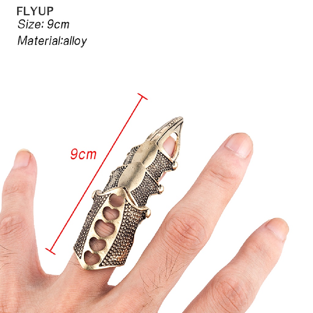 Nhẫn Đeo Móng Tay Phong Cách Punk Gothic Cổ Điển Cho Nam Và Nữ