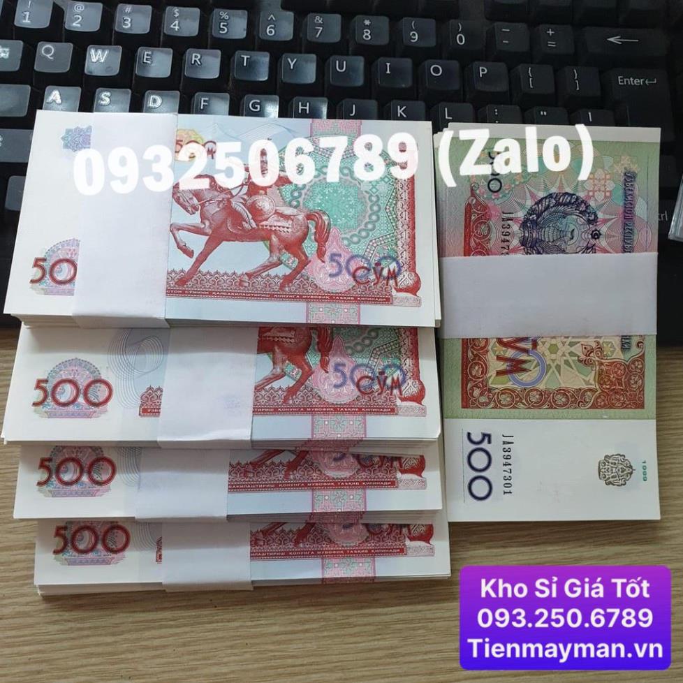 ⭐HÓT⭐ Sỉ Combo 10 Tờ Tiền Sưu Tầm Con Ngựa Mã Đáo Thành Công Uzbekistan, Phong Thuỷ May Mắn