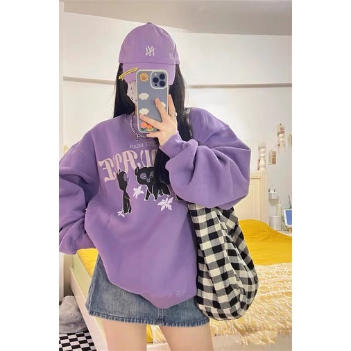 Áo Hoodie dài tay cổ tròn - U70