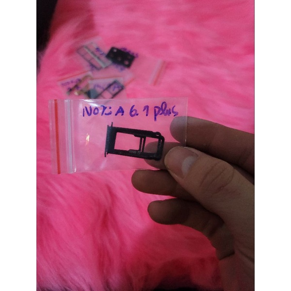 Khay sim nokia 6.1 plus zin máy chuẩn Cty