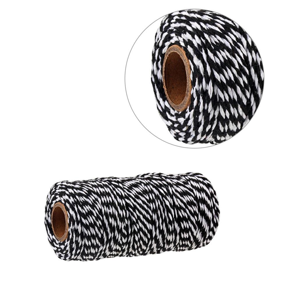 Cuộn Dây Cotton 2mm 100M Dùng Làm Đồ Thủ Công DIY