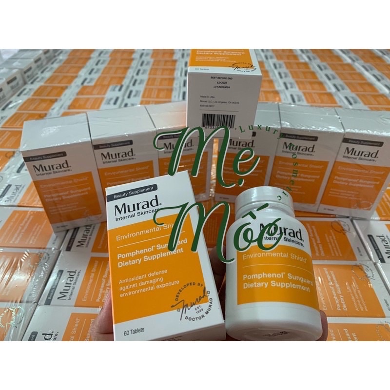 VIÊN UỐNG CHỐNG NẮNG NỘI SINH MURAD