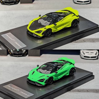 XE MÔ HÌNH MCLAREN 765LT,TỶ LỆ 1/64
