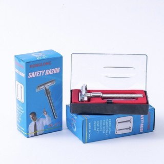 ( Lốc 10 hộp) Dao cạo râu HL877 - Mẫu kèm lưỡi Hộp xanh